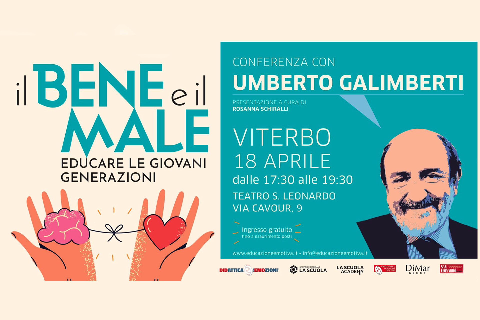 Il Bene e il Male: Educare le Giovani Generazioni - Conferenza con Umberto Galimberti