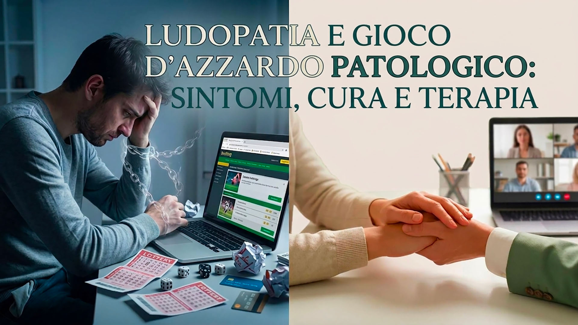 Ludopatia e Gioco d'Azzardo Patologico: Sintomi, Cura e Terapia a Viterbo e Online